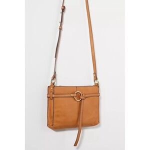 HOBO Libra Leather Crossbody Bag Honey Brown Anthropologie